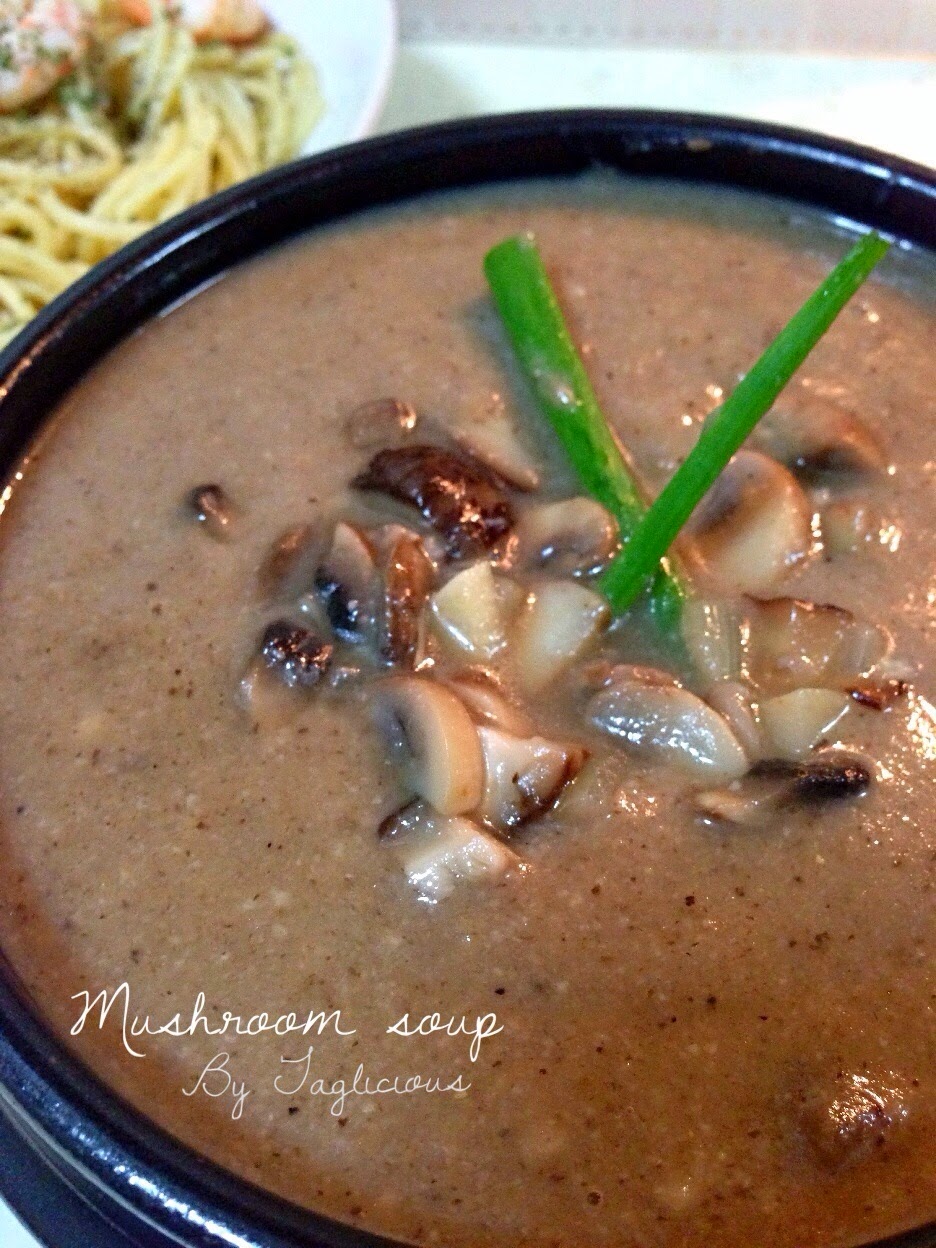 TAGlicious: Healthy Mushroom Soup WITHOUT Cream